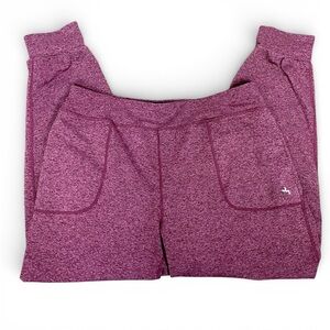 JoyLab Women's Heather Mulberry Jogger Pants Size Large